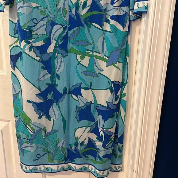NWT Women’s Averardo Bessi Italian Made Floral Print Dressss Size 12 - Picture 10 of 11